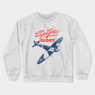 Supermarine Spitfire Glory | WW2 Plane Crewneck Sweatshirt